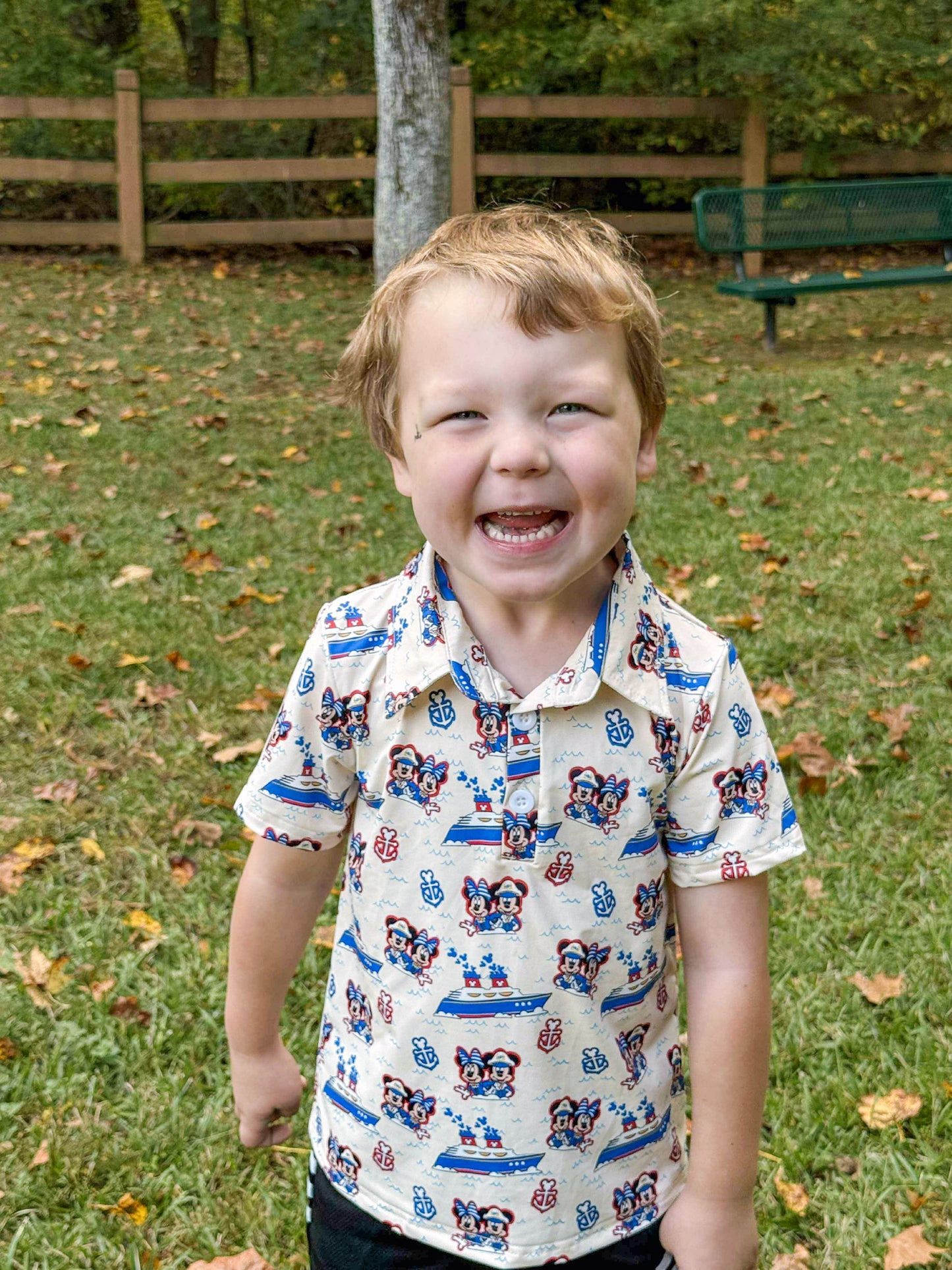 Boy’s Inspired Magical Cruise Polo Shirt