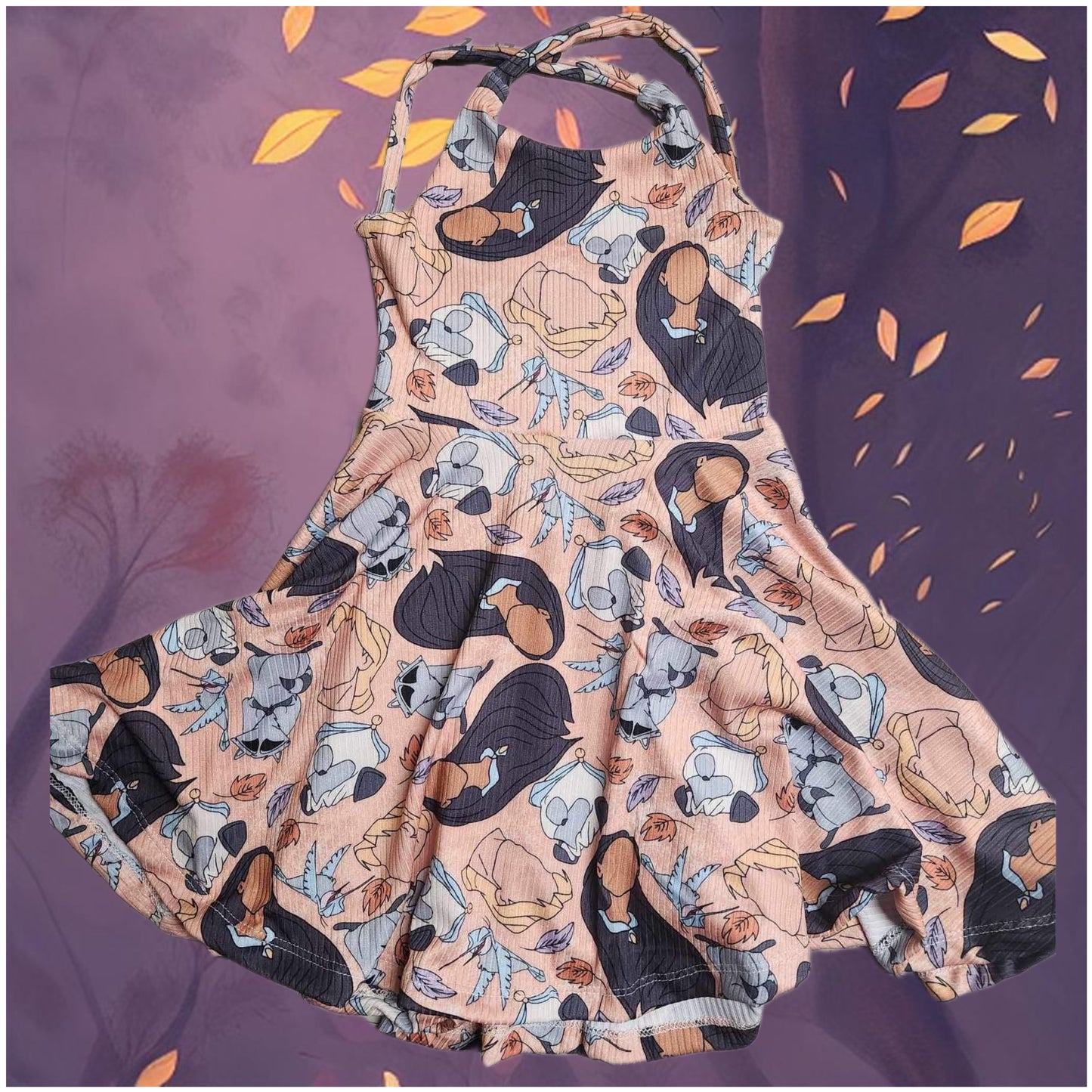 CeCe Cross/Bow Back Dress