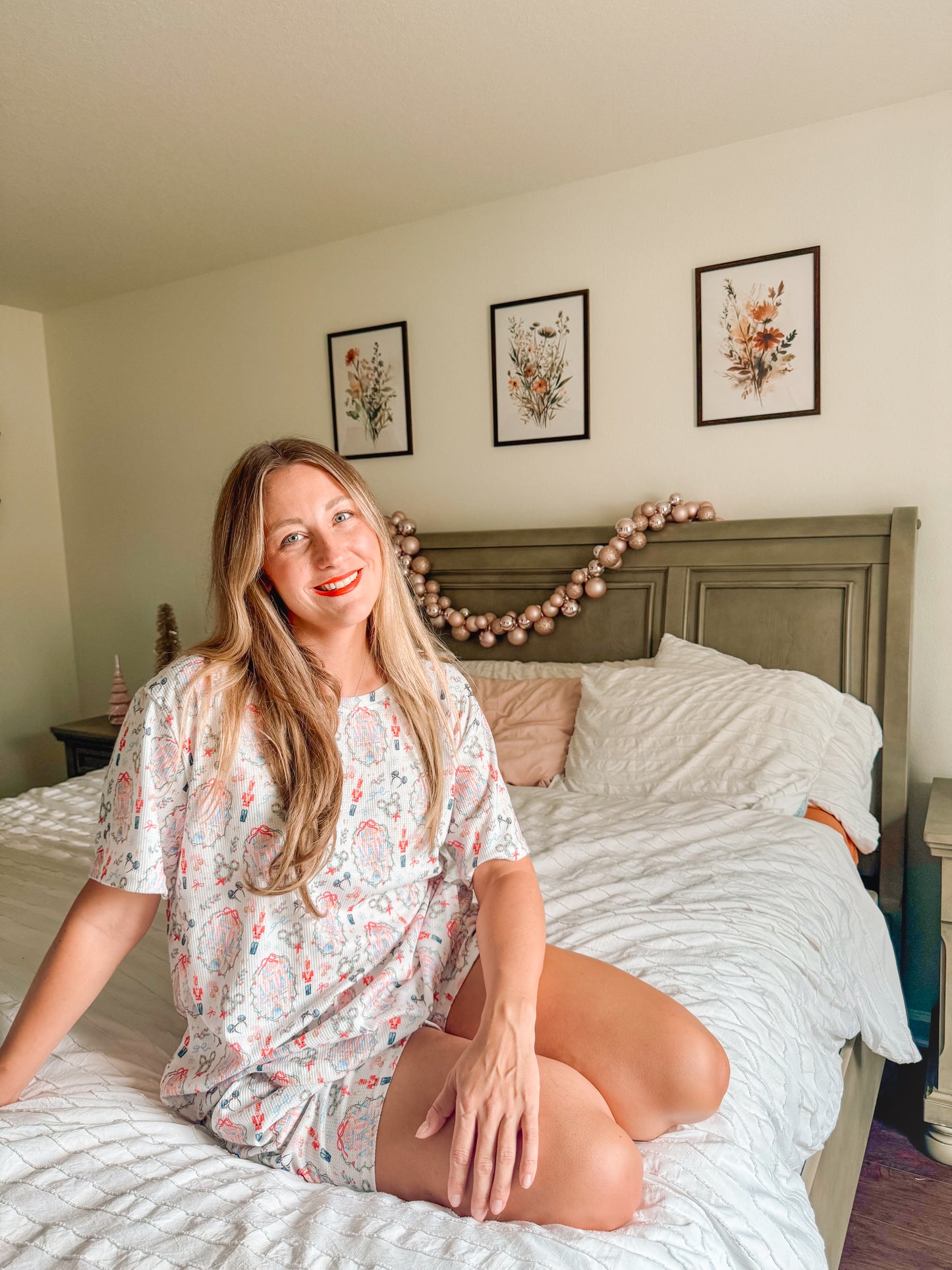 Adult & Youth Ready To Ship Magical Holiday Waffle Knit Set