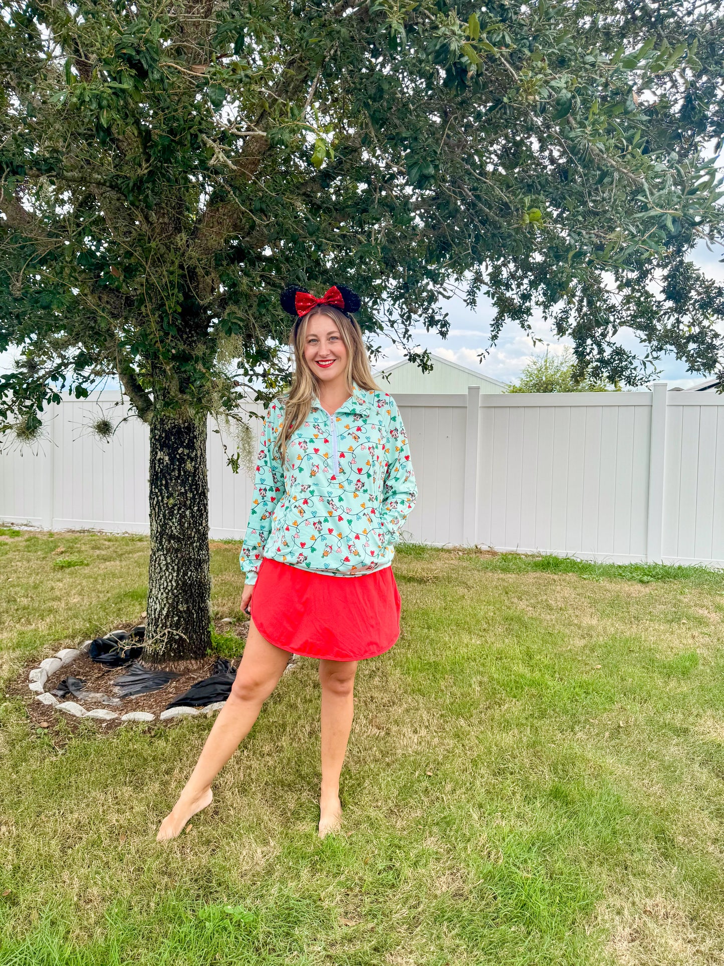 Youth Ready To Ship 3/4 Zip Holiday Sweater