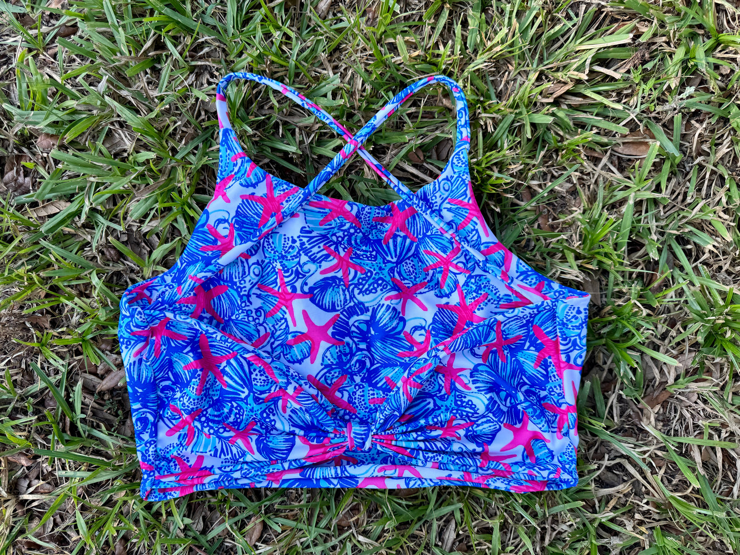 Mama Bow Back Crop Tops & Dress