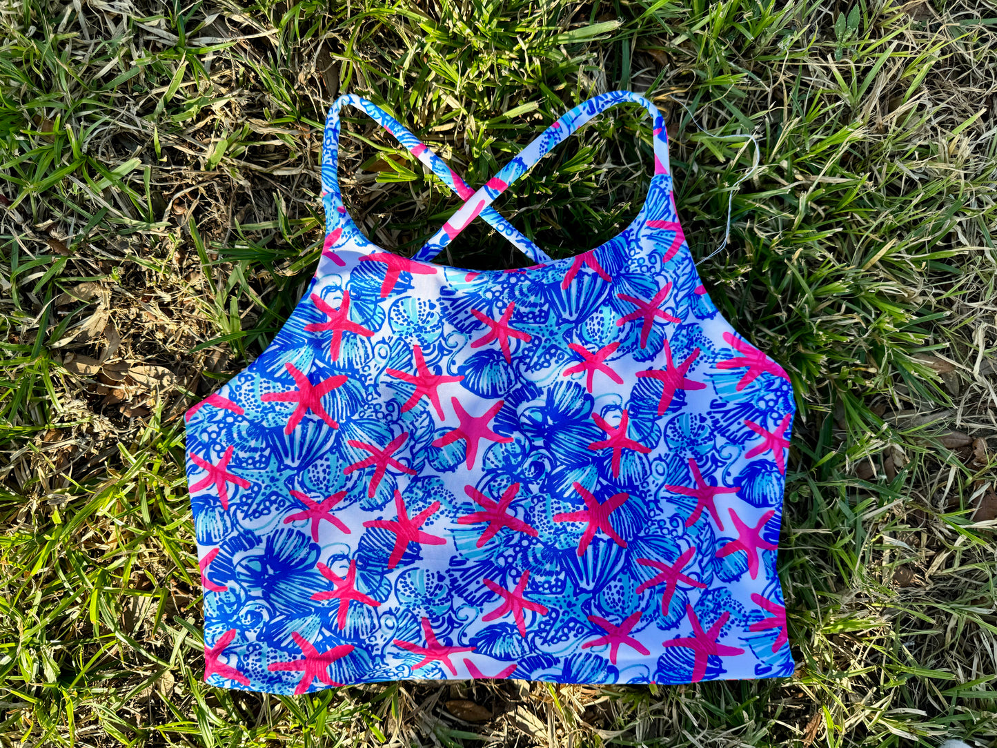 Mama Bow Back Crop Tops & Dress