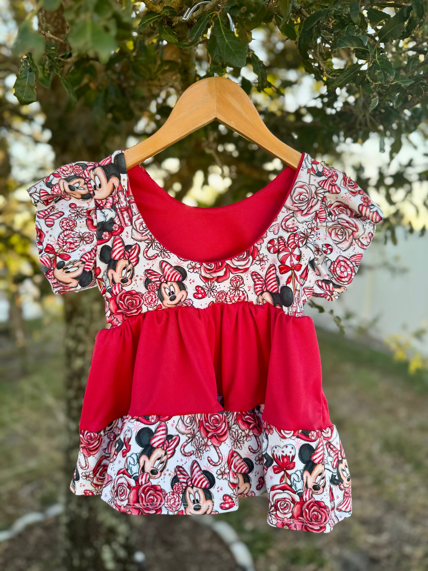 Tiered Peplum & Dress