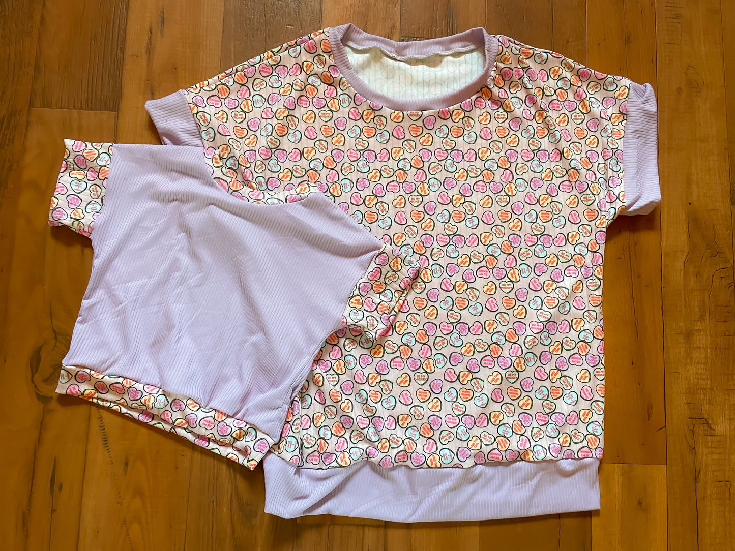 Adult Short Sleeve Lounge Top