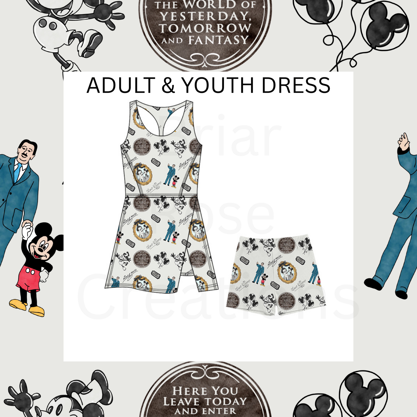 Ready To Ship Partners Dress With Detached Shorts Large