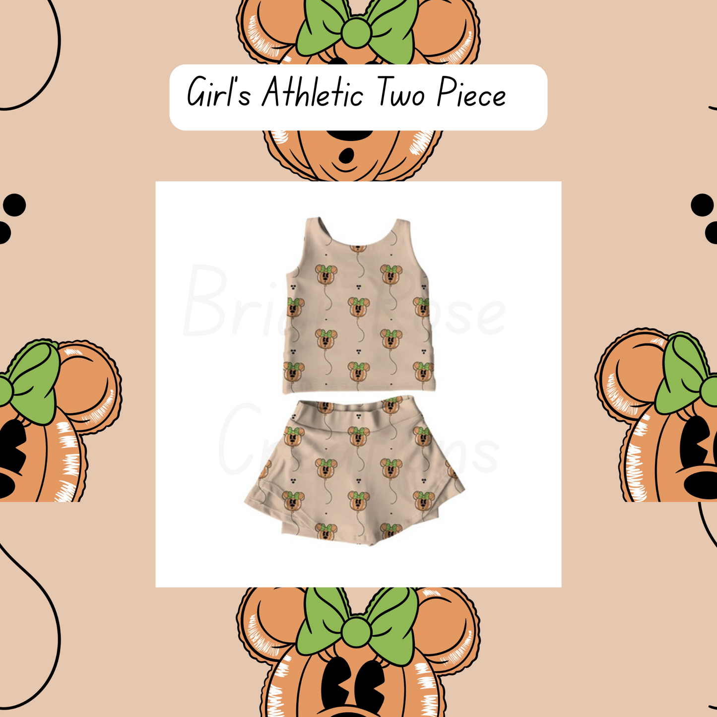 Minnie Balloon Youth Athletic Shorts