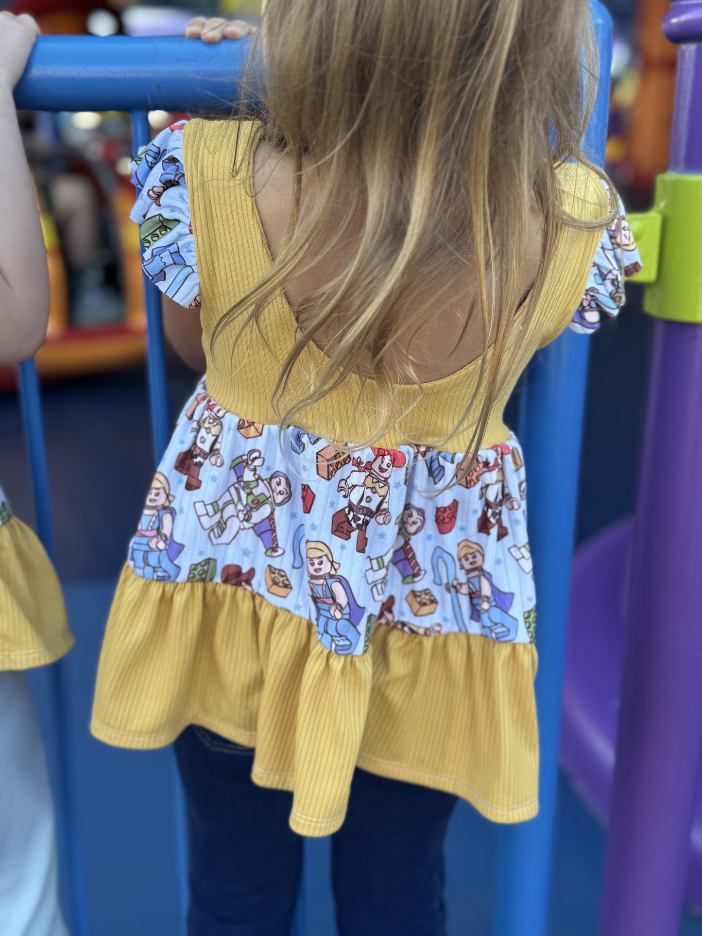 Tiered Peplum & Dress