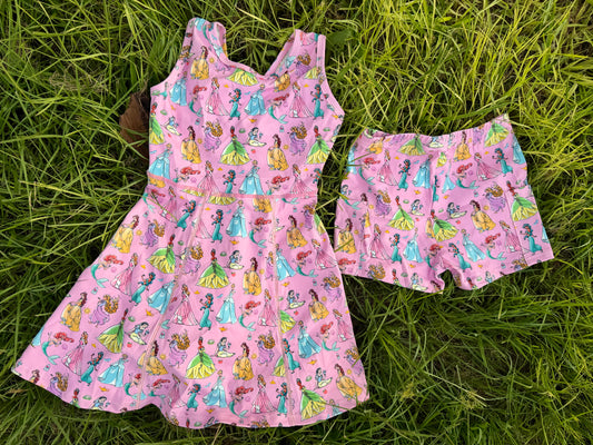 Adult Stoney Princess Dress With Detached Shorts