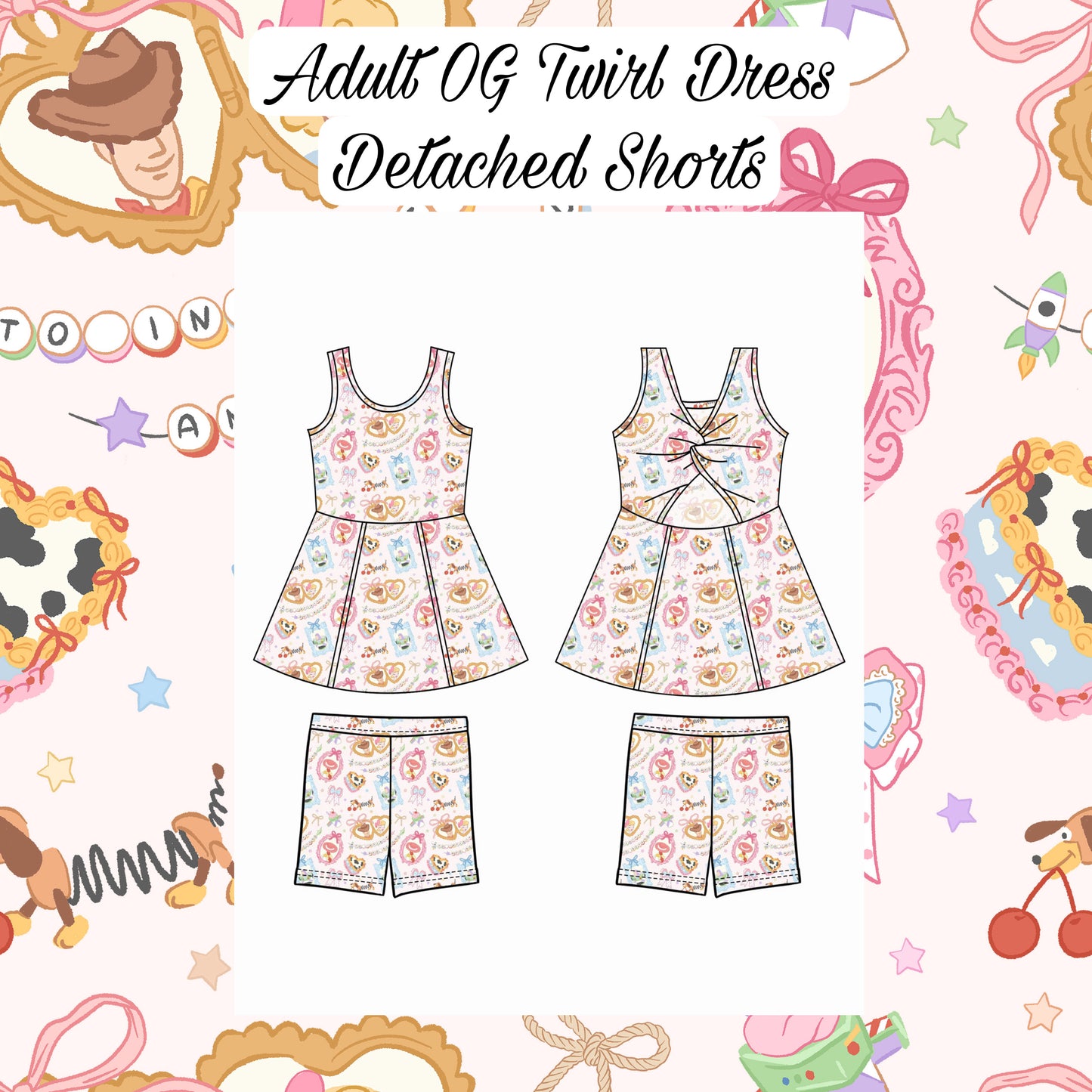 Adult Toys OG Twirl Dress With Detached Shorts